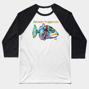Picasso Trigger Fish Baseball T-Shirt